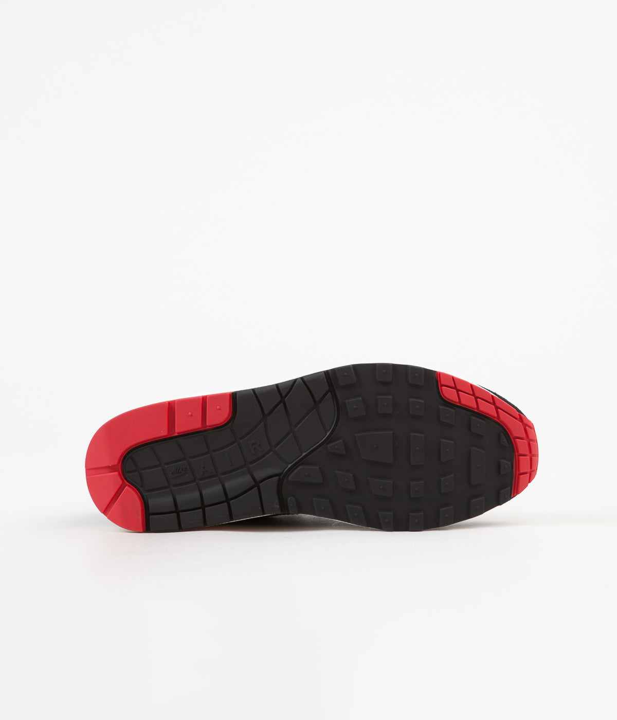 Nike Air Max 1 Premium Black University Red Sail Oil Grey STASP