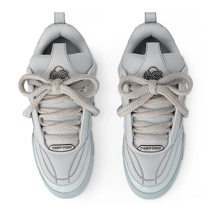 Louis Vuitton Skate Grey White