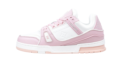 Louis Vuitton Trainer White Rose